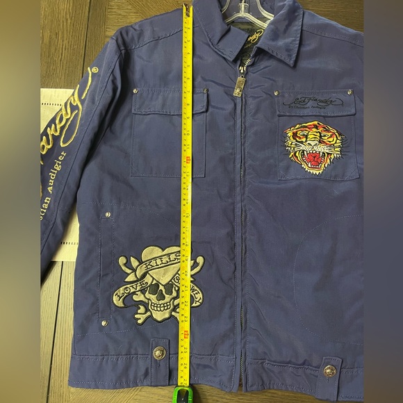 Men’s Ed Hardy Jacket NWT!! Rare Find! ⭐️ - Picture 15 of 16